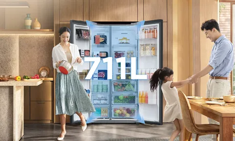 Toshiba chính thức ra mắt Siêu tủ lạnh NaturePURE 711L thấu hiểu gia đình Việt