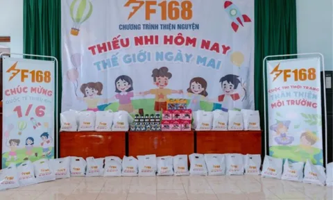 Khi Yêu Thương Được Gieo Mầm Từ Trái Tim – Hành Trình Đặc Biệt Của F168 Tại Phú Yên
