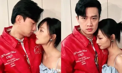 Quốc Trường và bạn diễn kém 13 tuổi lộ loạt khoảnh khắc tình cảm sau hậu trường