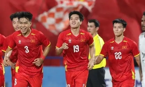 U23 Việt Nam chiếm ngôi đầu vòng loại Asian Cup