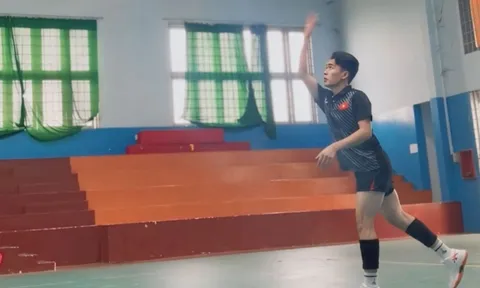 Chàng trai trẻ Phạm Văn Cường ngày càng khẳng định tên tuổi tại các giải đấu bóng chuyền