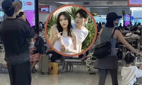 HOT: Rầm rộ ảnh Diệu Nhi - Anh Tú bế 2 con đi chơi