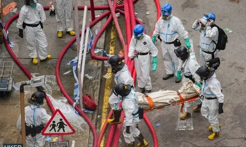 Tìm kiếm 4/7 tòa nhà bị cháy, Hong Kong ghi nhận 146 người thiệt mạng