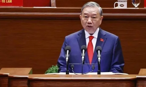 Đồng chí Tô Lâm tái đắc cử Tổng Bí thư khóa XIV