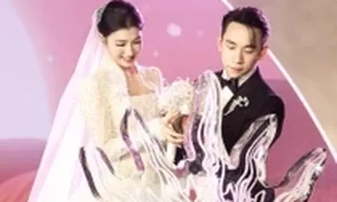 Hình ảnh Phương Nhi và doanh nhân Minh Hoàng trong lễ cưới