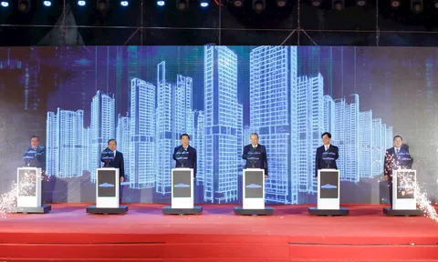 Tổng Bí thư Tô Lâm dự lễ khởi công dự án Khu đô thị đa mục tiêu tại Hà Nội