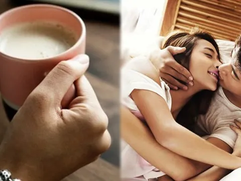 Tại sao các cặp vợ chồng nên uống một tách cà phê trước khi 'yêu'?