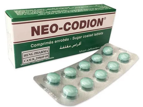 NEO-CODION®: Không dành cho trẻ em,Tác dụng, cách dùng, liều dùng và giá bán