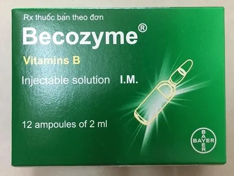 Becozyme ® Vitamin B: Tác dụng, Liều dùng, giá bán và Tác dụng phụ của thuốc