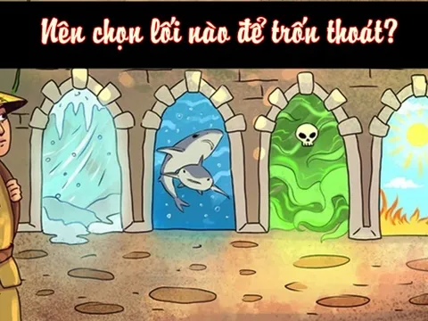 Giải quyết được 1/3 câu đố này thì không còn nghi ngờ gì nữa, bạn đích thị là một thiên tài