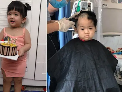 Bé 2 tuổi với 6 lần hóa trị, hơn 10 lần chọc tủy chữa ung thư máu: An Nhiên ơi sao con bản lĩnh thế!