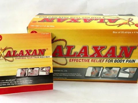 Alaxan®: Cách sử dụng và tác dụng phụ người sử dụng cần biết