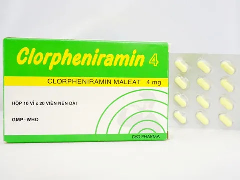Thuốc Clorpheniramin 4: Cách sử dụng và một số lưu ý cho trẻ sơ sinh