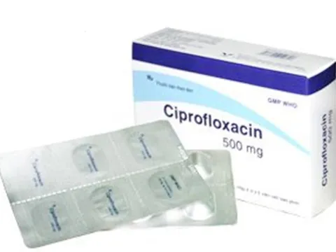Thuốc Ciprofloxacin 500mg: Tác dụng và liều dùng cho người bệnh nhiễm khuẩn