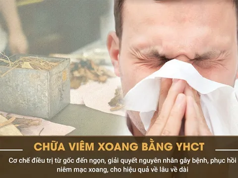 5 liệu pháp điều trị viêm xoang hiệu quả theo Đông y