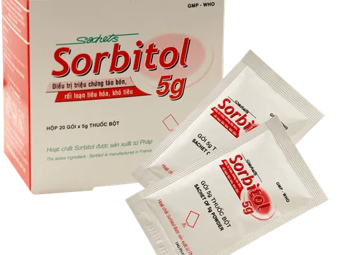 Hướng dẫn sử dụng thuốc Sorbitol chữa táo bón hay khó tiêu hóa