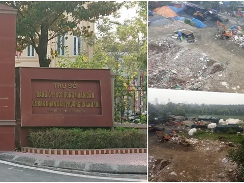 Hoàng Mai-Hà Nội: Hãi hùng bãi rác thải khổng lồ ở chân cầu Thanh Trì