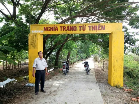 Câu chuyện về người đàn ông 'thích' bỏ tiền tỷ ra xây nghĩa trang cho người nghèo