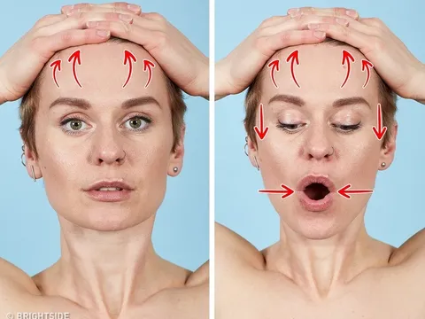 Bài tập 12 phút mỗi ngày đánh bay mọi nếp nhăn trên mặt, U40 da vẫn láng mịn như em bé