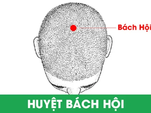 Bấm huyệt Bách Hội kích thích thần kinh giảm mệt mỏi, chữa mất ngủ