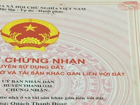 Thực hư chuyện vướng con dấu của Chi cục thi hành án trên sổ đỏ thế chấp ngân hàng