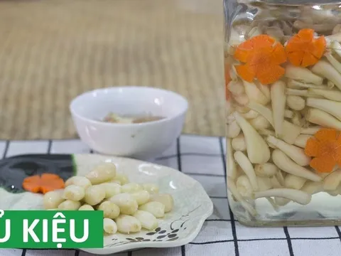 Mê mệt món củ kiệu muối nhưng không nhiều người biết những tác dụng tuyệt vời này