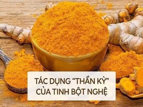 Tinh bột nghệ vô vàn công năng nhưng cũng có tác dụng phụ, trước khi dùng hãy đọc kỹ