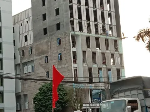 Phúc Yên-Vĩnh Phúc: Công trình không phép giữa phố mà chính quyền để yên