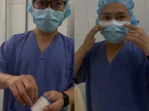 Video: Bác sĩ BV Việt Đức hướng dẫn cách đeo khẩu trang không bị mờ kính, cứu cánh cho người cận thị