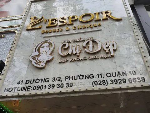 Sau khi Sở Y tế TP.HCM kiểm tra, viện thẩm mỹ Chị Đẹp tiếp tục quảng cáo xâm lấn?