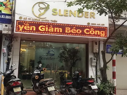 Viện thẩm mỹ Slender chỉ là Spa vẫn tự nhận là viện thẩm mỹ, mời chào phẫu thuật xâm lấn