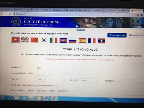 Tin tức xã hội mới nhất ngày 10/3/2020: Hướng dẫn cách khai báo y tế qua mạng 