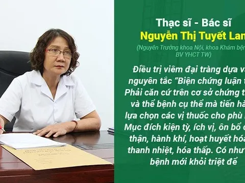 Chữa viêm đại tràng hiệu quả với bài thuốc bí truyền của Thuốc dân tộc