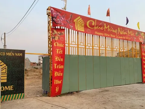 Tecco Miền Nam và Unihomes đang bán bãi đất trống có tên Tecco Home?