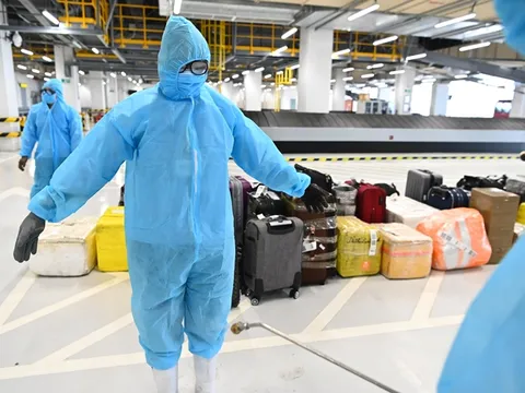 Đón chuyến bay từ vùng dịch: Sân bay Vân Đồn áp dụng quy trình mới