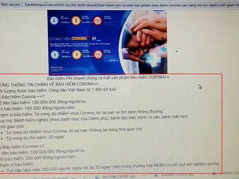 Sản phẩm Bảo hiểm Corona++ phải dừng bán: Bảo hiểm PVI nói gì?