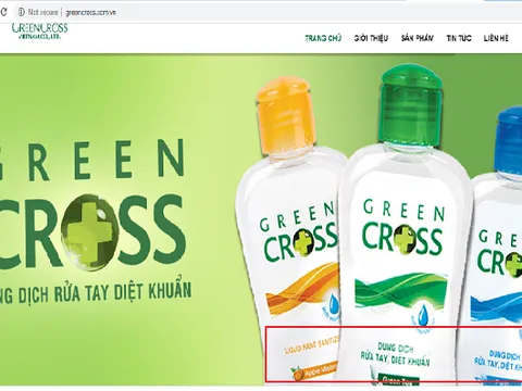 Gel và dung dịch rửa tay Green Cross quảng cáo lừa người tiêu dùng trong lúc dịch bệnh Covid-19?