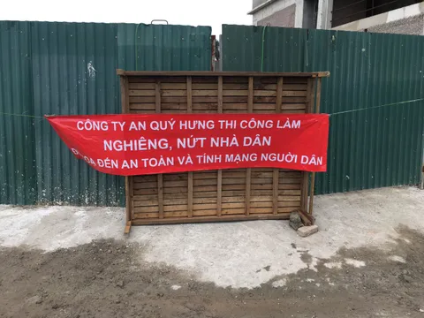 Hà Nội: Dân kêu khổ vì quá trình thi công Khu nhà ở Thượng Thanh