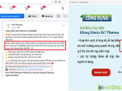 Hàng loạt sản phẩm của Mỹ phẩm Huyền Cò chưa được cấp phép