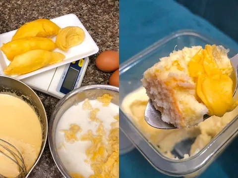 Mùa sầu riêng đến rồi, thử ngay công thức làm món bánh Mousse sầu riêng lạnh của mẹ đảm Sài Gòn