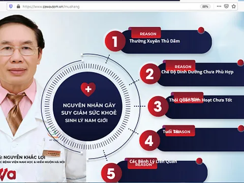 Nước uống sinh lý nam giới ZAWA: 'Dược sĩ online' đưa các 'thượng đế' vào ma trận