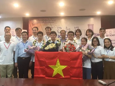 Olympic Hóa học Quốc Tế: Đội tuyển Việt Nam đạt thành tích cao nhất Châu Á