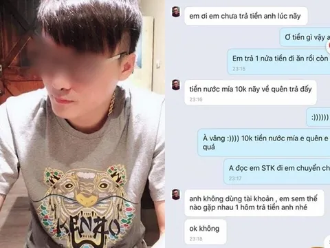 CĐM xôn xao chuyện boy Hà Thành đi SH lừa gái đi nhà nghỉ không được liền lật mặt đòi 10k nước mía