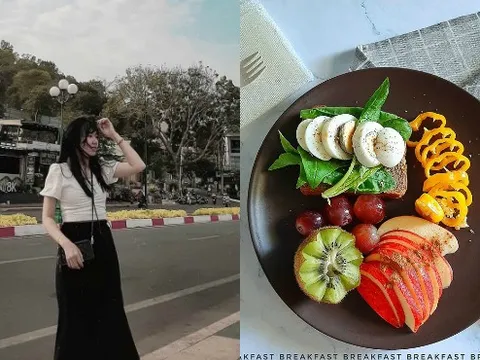 Thực đơn bữa sáng Eat clean từ trái cây của 9X Sài thành đã healthy còn đẹp mắt như đầu bếp 5 sao