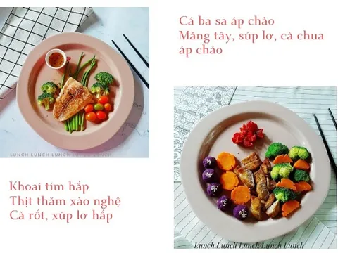 Thực đơn Eat clean cho bữa trưa của 9X Bình Phước, đẹp không nỡ ăn, nàng vụng đến mấy cũng làm được