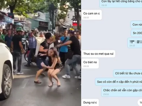 'Tiểu tam' trong clip đánh ghen ở Lý Nam Đế đòi kiện, dọa dẫm chị vợ: Thực hư thế nào?