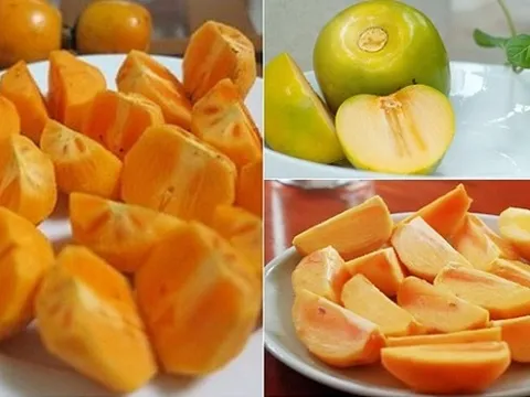 Quả hồng giòn ngọt nhiều vitamin nhưng khi ăn cần kiêng kỵ với các món này để không gây tắc ruột