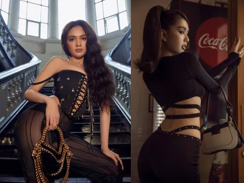 Ngọc Trinh thử sức với style mắt mâu môi trầm trong bộ hình mới mà cữ ngỡ Ariana Grande bản Việt