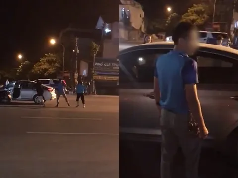 Chồng đánh vợ và bạn tới tấp khi bị bắt quả tang chở 'bồ nhí' trên ô tô