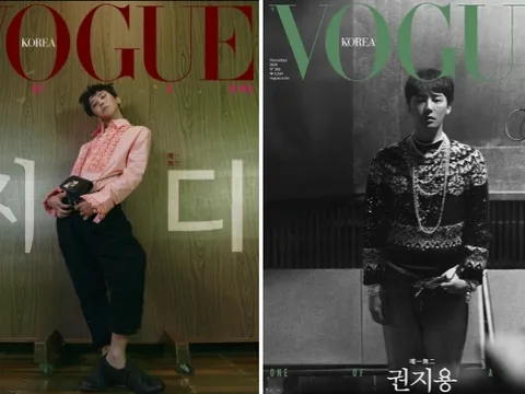 G-Dragon tô điểm bìa tạp chí Vogue Korea bằng phong cách unisex lạ mắt nhưng vẫn thần thái ngời ngời
